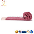 Hot Sale Wool Cashmere Blended Woven Travel Throws Blankets